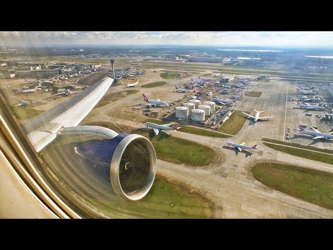 INSANE ENGINE ROAR | British Airways 767-300 Takeoff from London Heathrow!