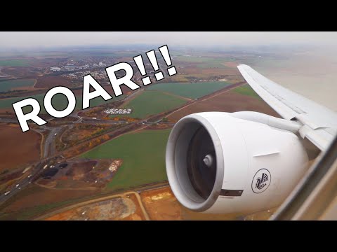 GE90 ROAR - Air France 777-200ER Takeoff from Paris Charles De Gaulle!