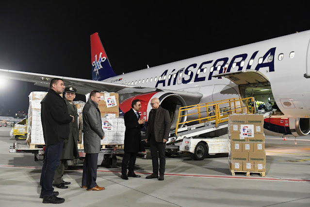 Air Serbia operates humanitarian Damascus flight