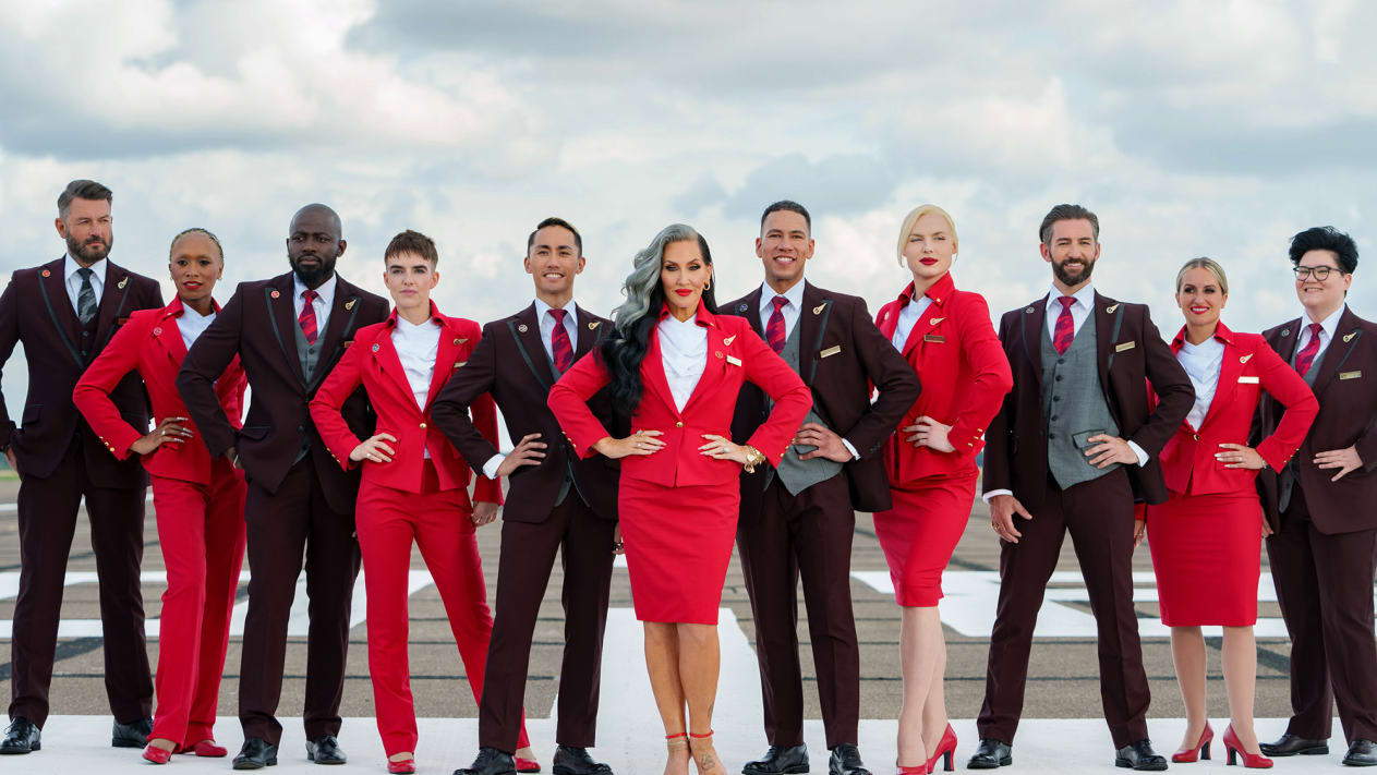 Virgin Atlantic's gender-neutral uniform