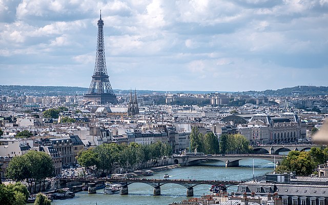 The Eiffel Tower, Paris, France