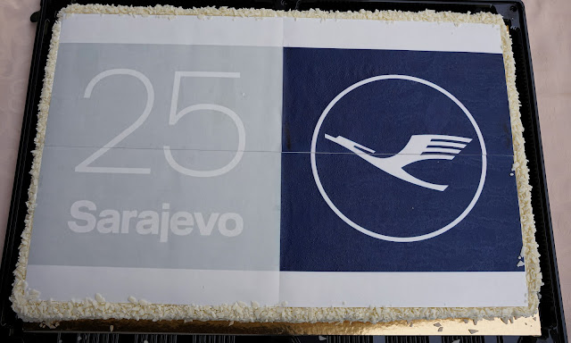 PHOTOS: Lufthansa marks Sarajevo milestone