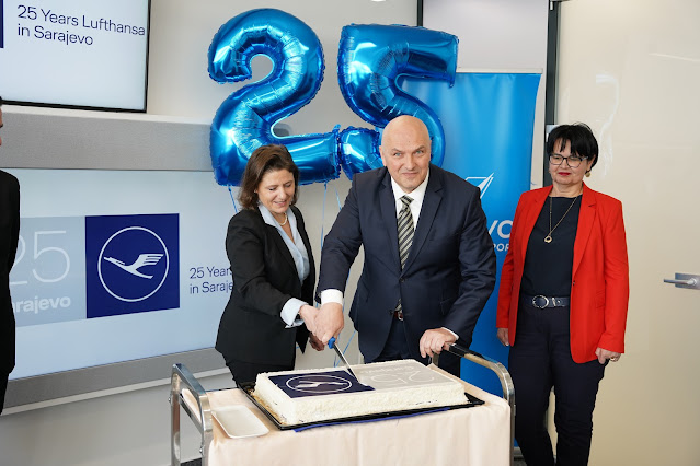 PHOTOS: Lufthansa marks Sarajevo milestone