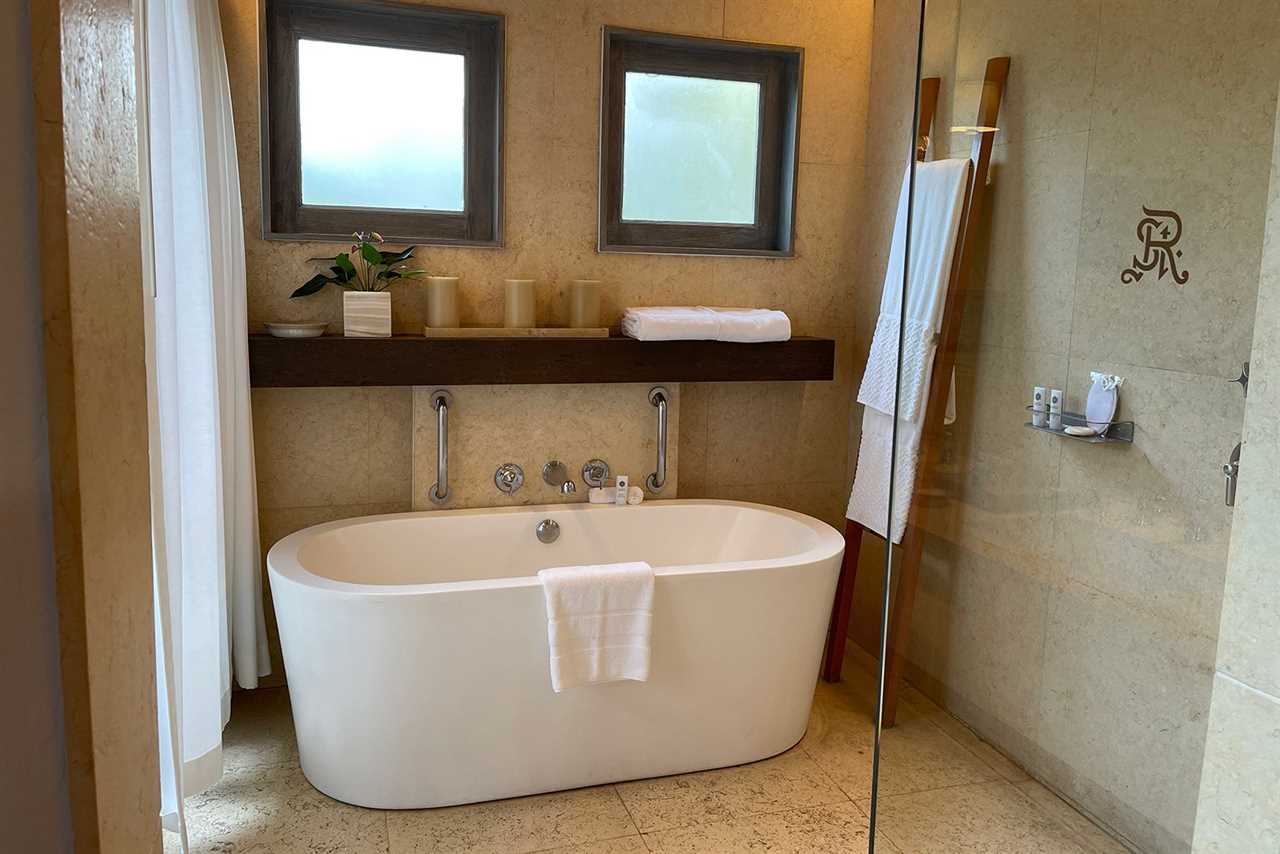 bath tub at the St. Regis Punta Mita, Mexico