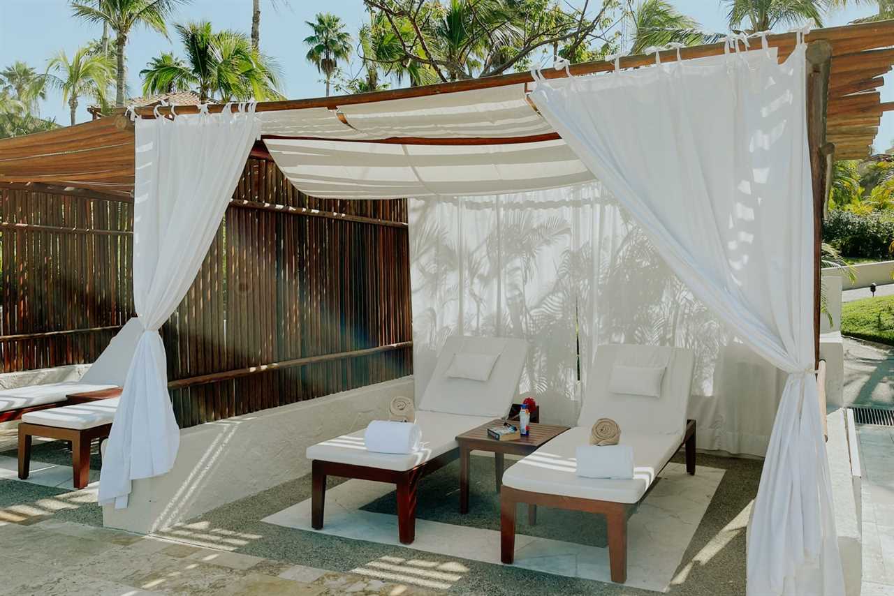 Pool cabana at The St. Regis Punta Mita