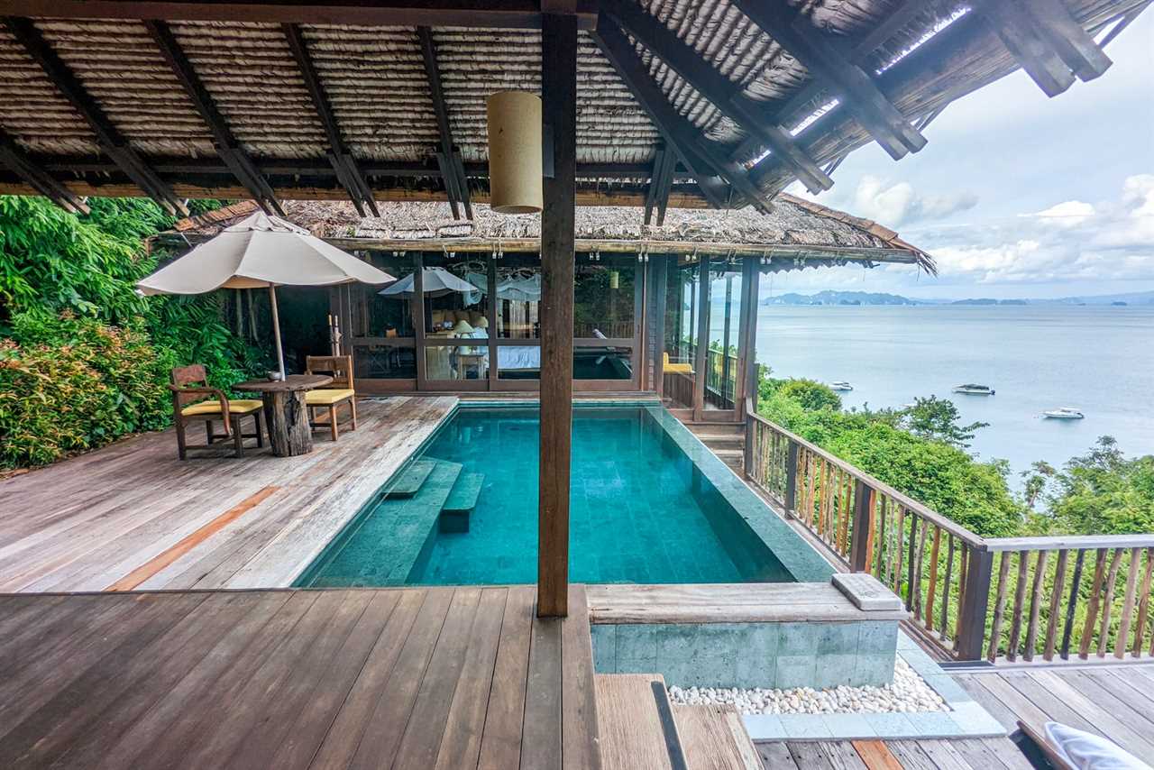 Six Senses Yao Noi villa pool