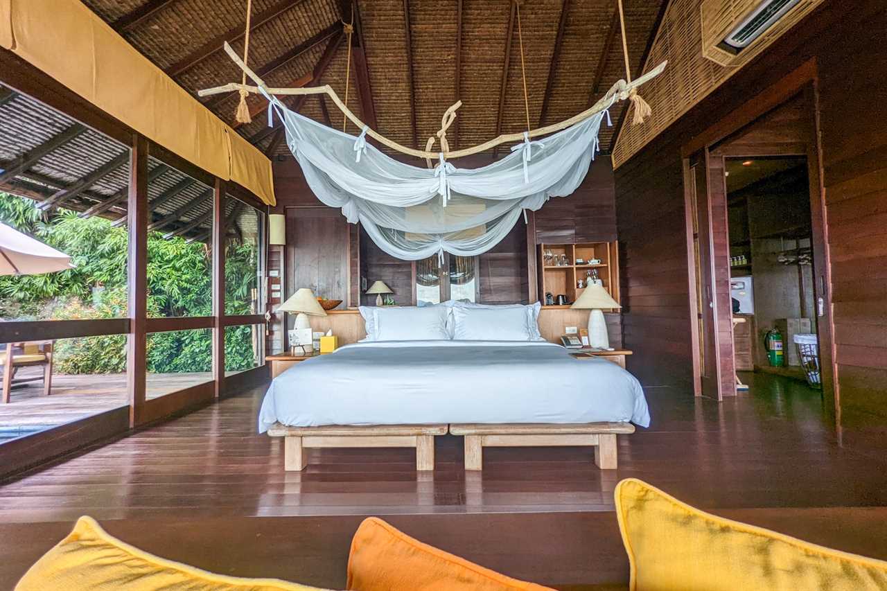 Six Senses Yao Noi bedroom