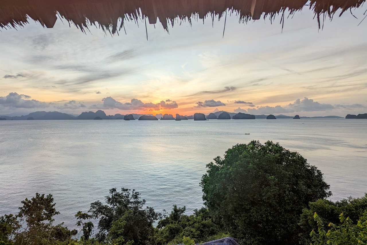 Six Senses Yao Noi sunrise