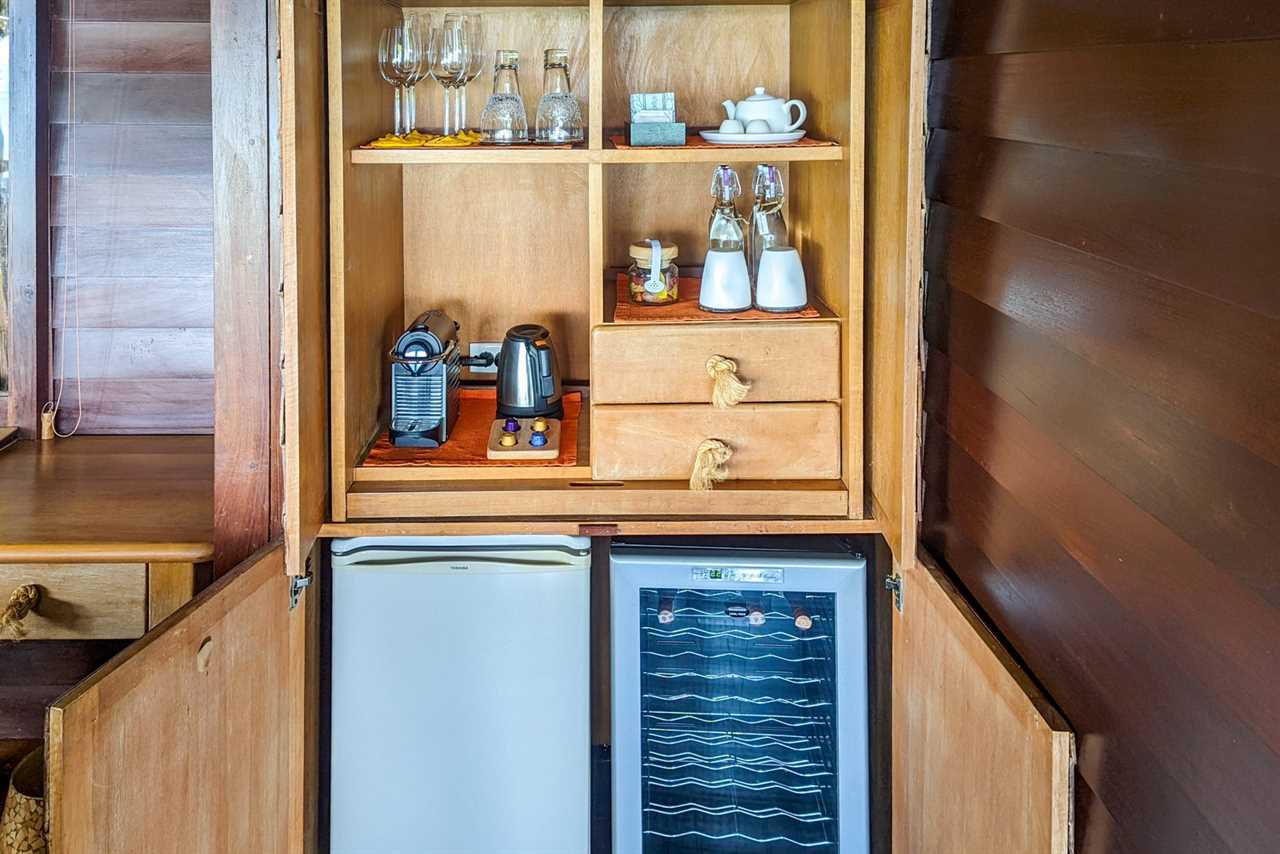 Six Senses Yao Noi villa minibar