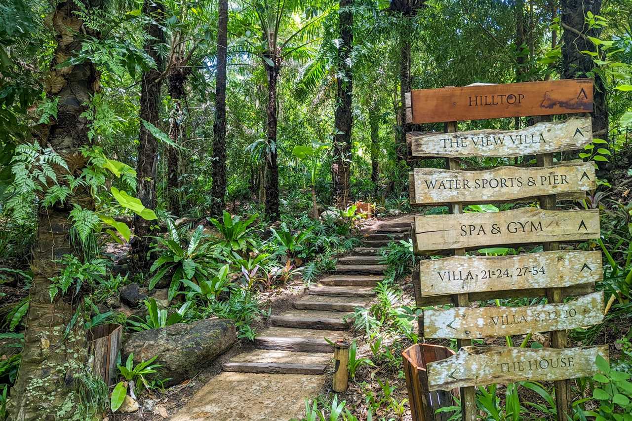 Six Senses Yao Noi steps