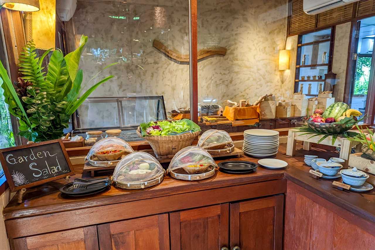 Six Senses Yao Noi breakfast buffet