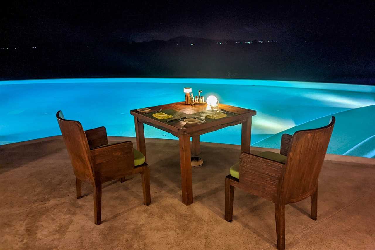 Six Senses Yao Noi Hilltop dinner