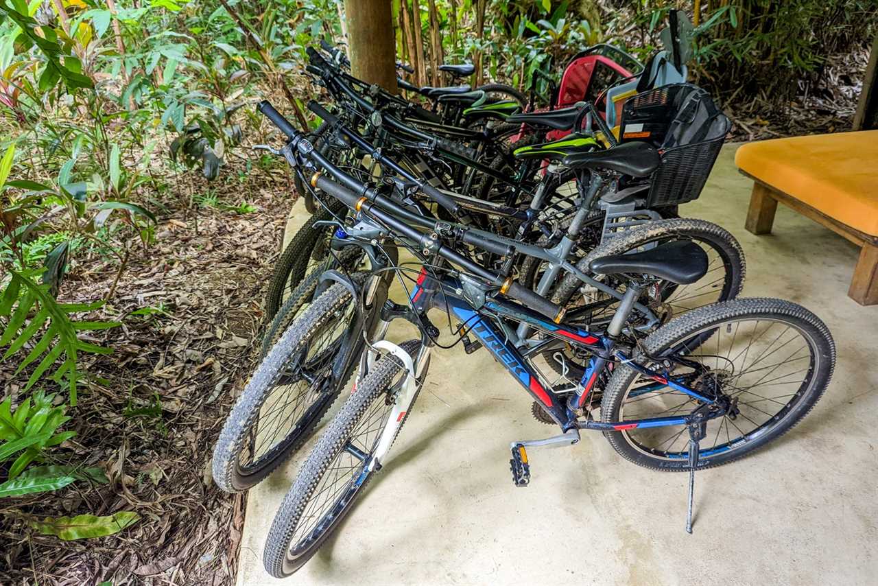 Six Senses Yao Noi bikes