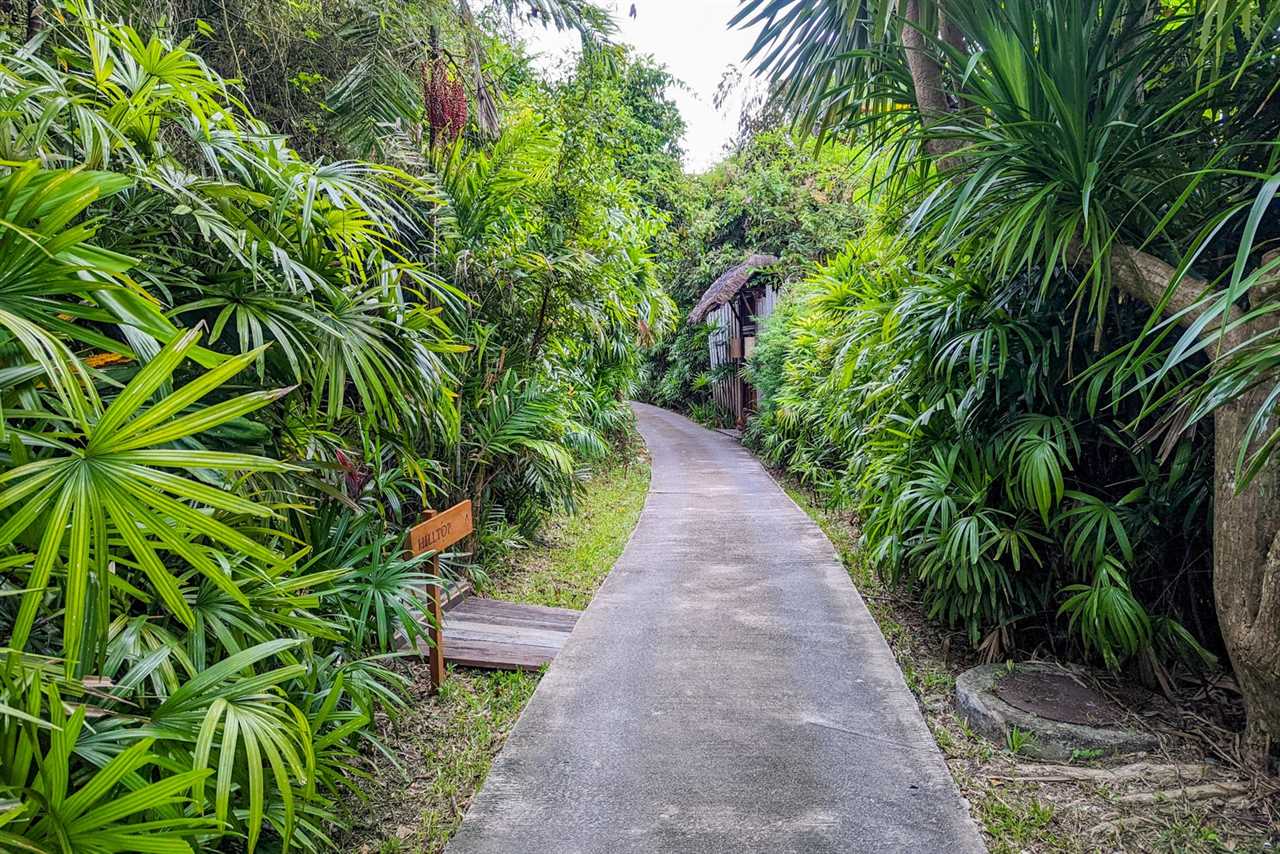 Six Senses Yao Noi paths