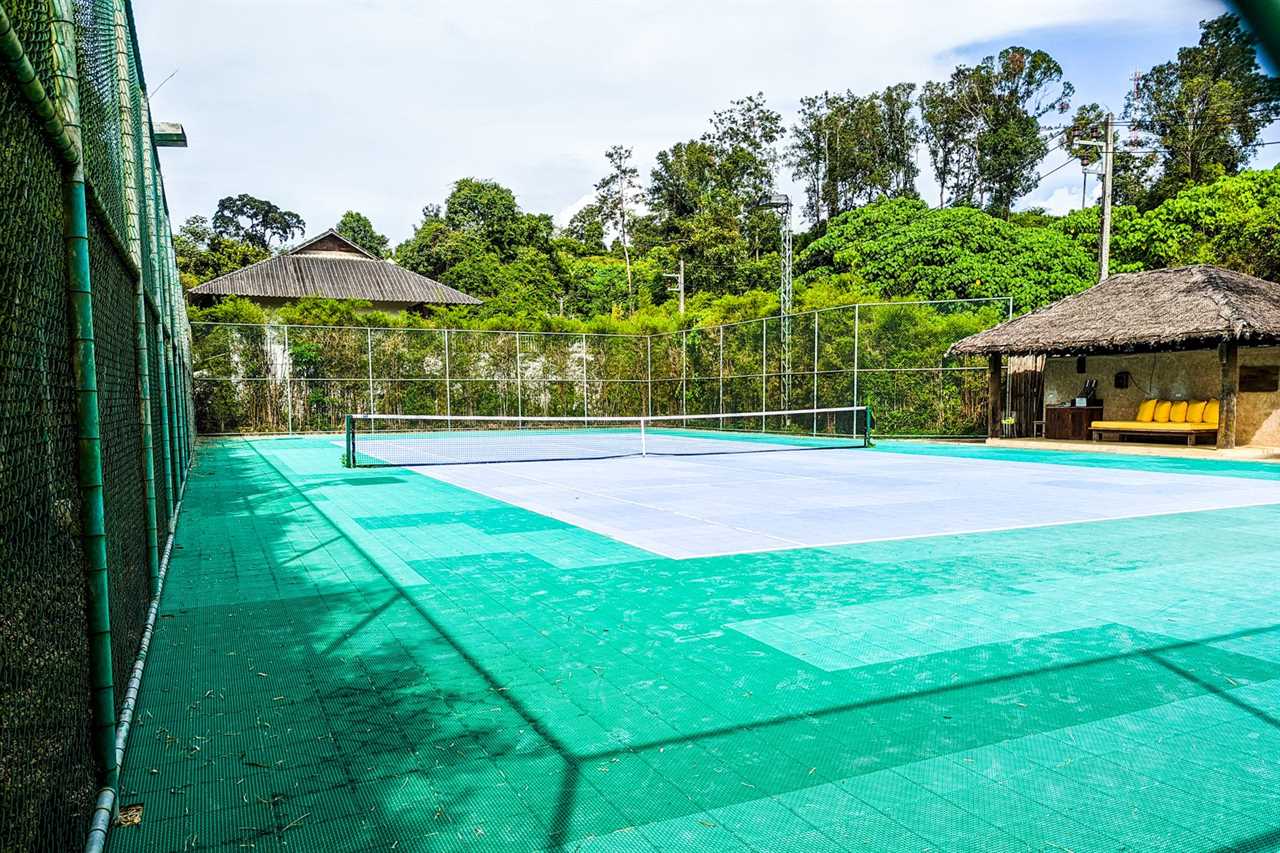 Six Senses Yao Noi tennis court