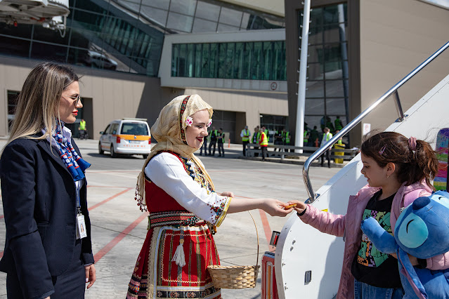 PHOTOS: Lufthansa touches down in Skopje