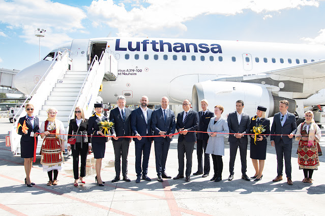 PHOTOS: Lufthansa touches down in Skopje