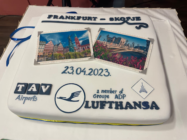 PHOTOS: Lufthansa touches down in Skopje