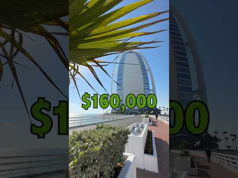 This Hotel Room is $160,000 Per Night! (Dubai)