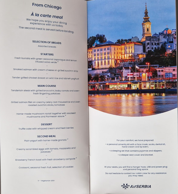 TRIP REPORT: Air Serbia, Belgrade - Chicago