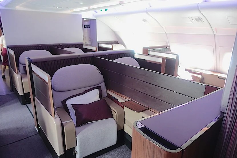 Qatar first class A380