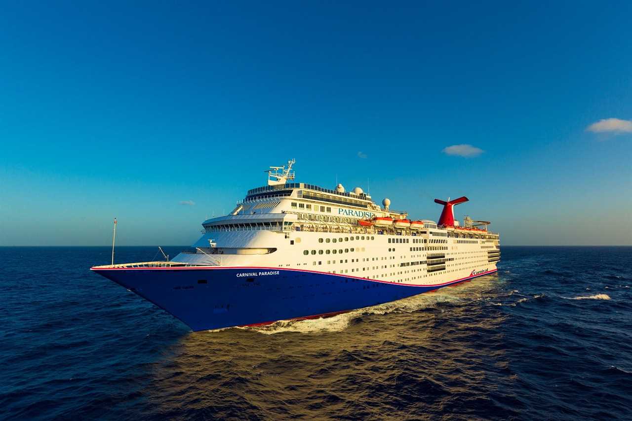 Carnival Paradise cruise ship