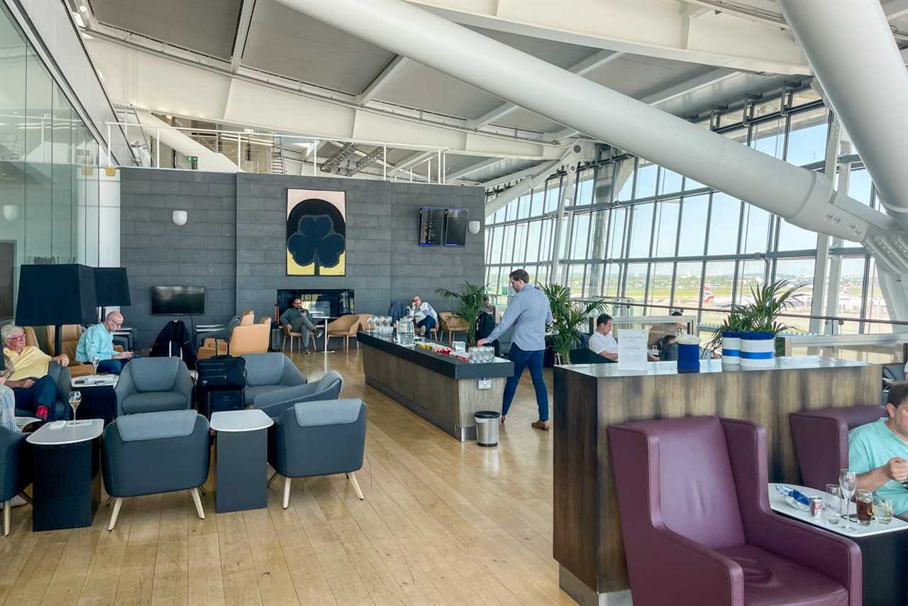 British Airways Galleries First lounge LHR