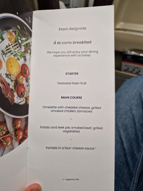 TRIP REPORT: Air Serbia’s only “real” short-haul business cabin