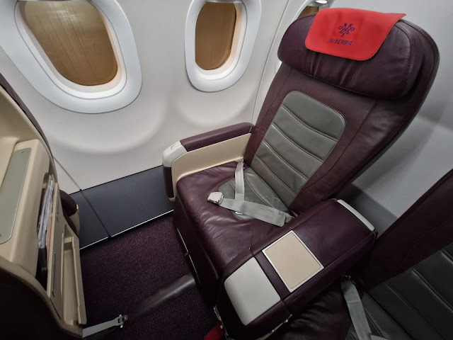 TRIP REPORT: Air Serbia’s only “real” short-haul business cabin