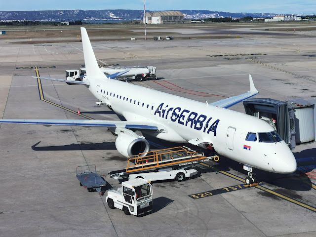 TRIP REPORT: Air Serbia, Belgrade - Marseille on E190