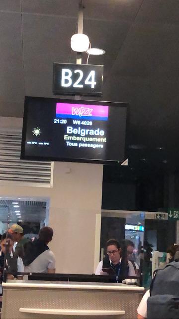 TRIP REPORT: Wizz Air, Nice - Belgrade