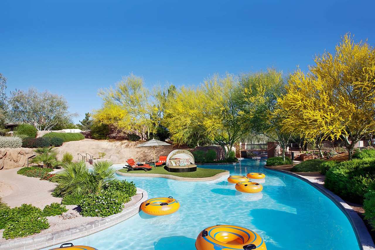 lazy river at The Westin Kierland in Scottsdale, Arizona