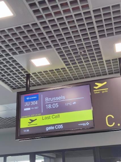 TRIP REPORT: Air Serbia and Turkish to Brussels