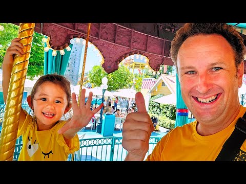 Visiting ADVENTURE CITY Theme Park in Anaheim with a Toddler