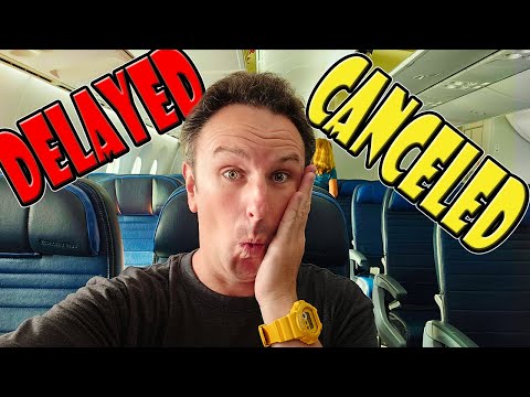 What to do if your flight is DELAYED or CANCELED