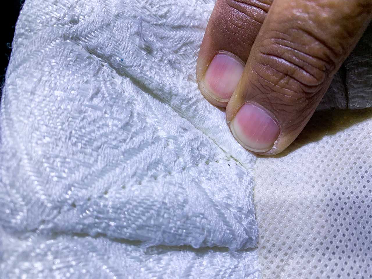 Mattress folds are a great place to look for evidence of bed bugs