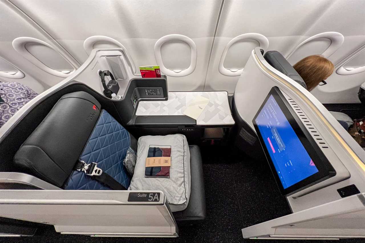 Delta One Suites review on the Airbus A330-900neo