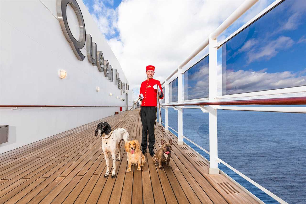 Cunard Queen Mary 2 kennel