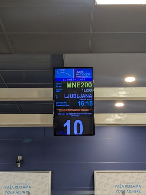 TRIP REPORT: Air Montenegro, Tivat - Ljubljana in business