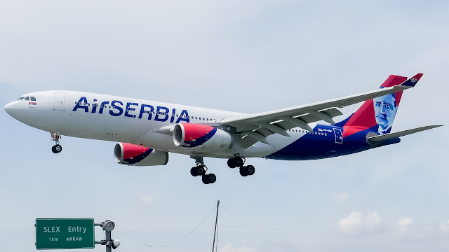 PHOTOS: Air Serbia touches down in Manila