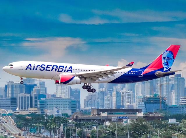 PHOTOS: Air Serbia touches down in Manila