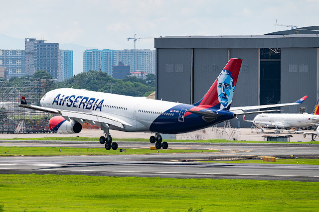 PHOTOS: Air Serbia touches down in Manila