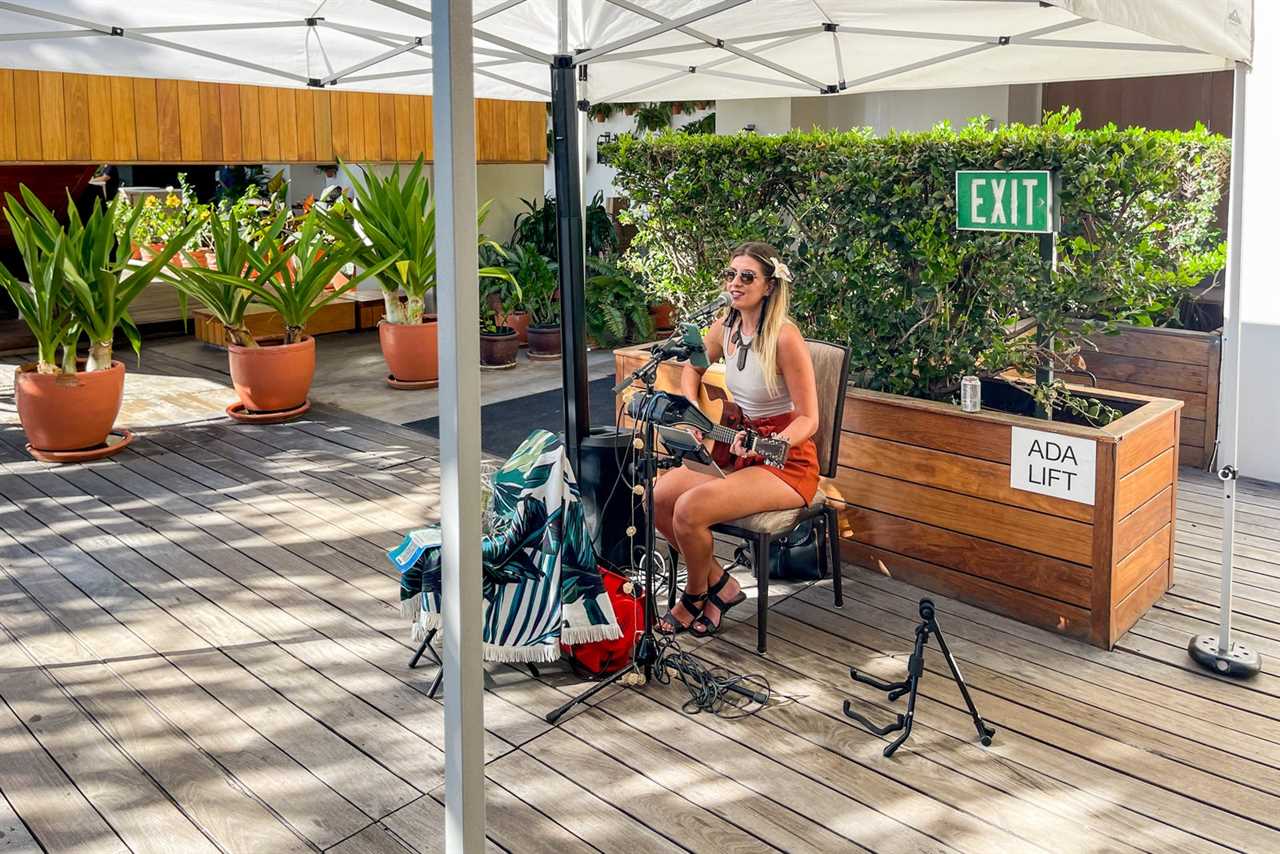 Live music at The Modern Honolulu