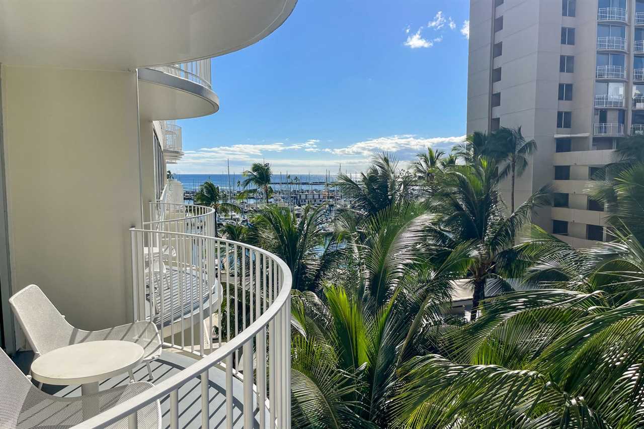 Harbor view at The Modern Honolulu