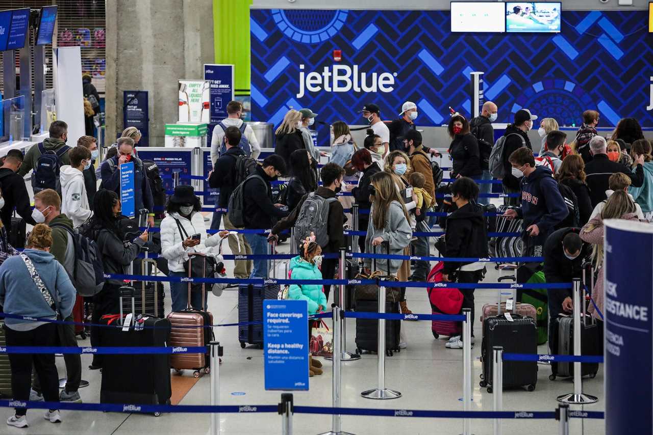 logan airport christmas 2021