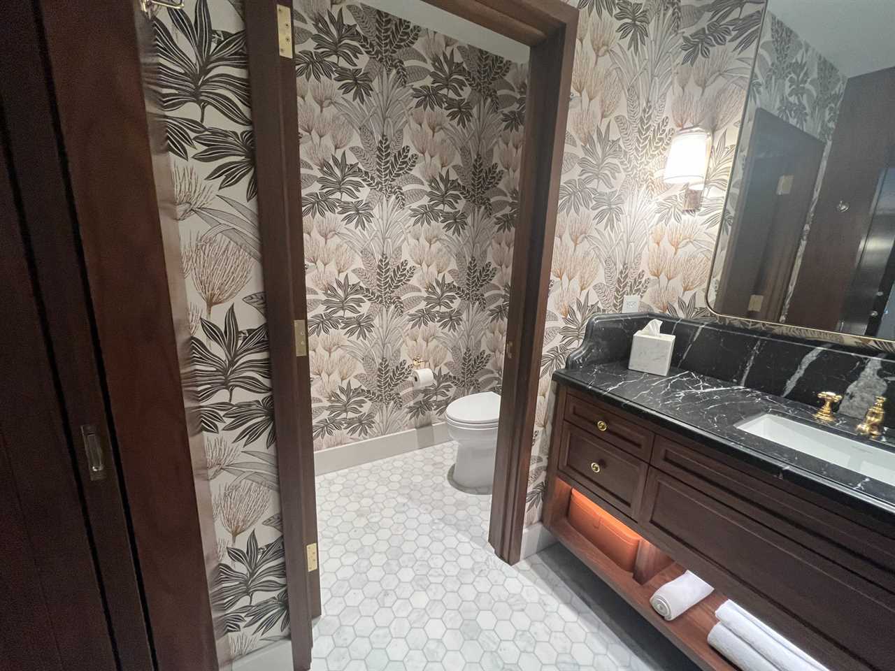 Bathroom at The Global Ambassador