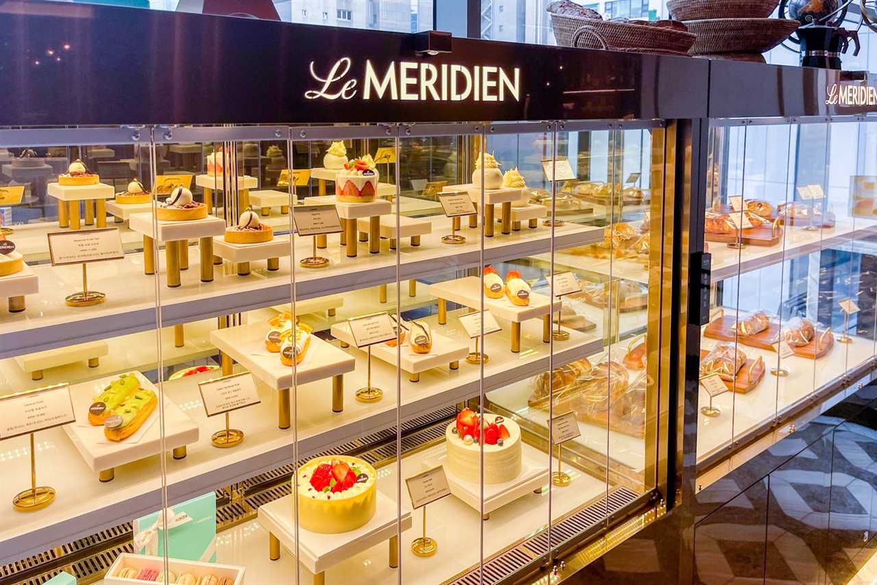 Le Meridien Seoul pastries