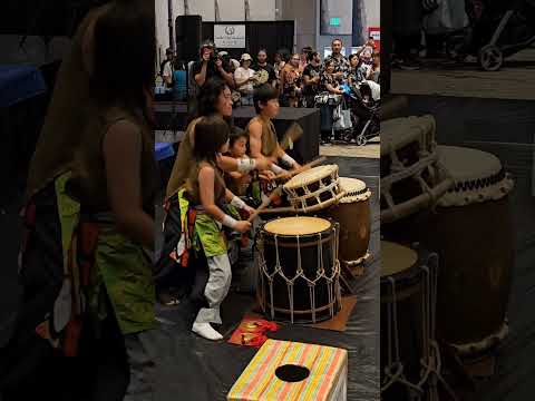 Taiko Drum Performance at Japanese Food Expo 2023