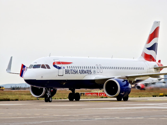 PHOTOS: British Airways returns to Belgrade