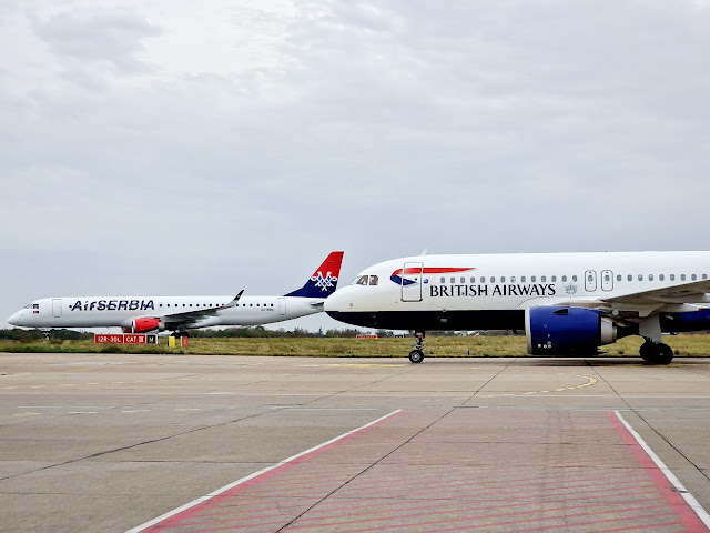 PHOTOS: British Airways returns to Belgrade